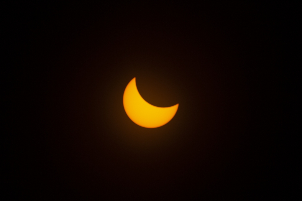 Totality minus 32 minutes
C2 - 31 min 50 sec
