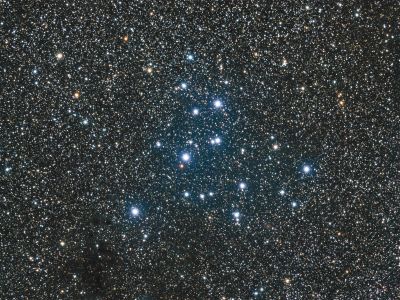Messier 39 - Open Cluster in Cygnus
An open cluster in the constellation Cygnus the Swan; distance 1010 light-years.
