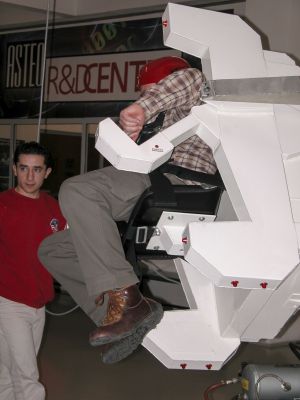 Eek!
Now he knows it wasn't a good idea.
Keywords: Izmir;Space Camp Turkey;Turkey March 2006