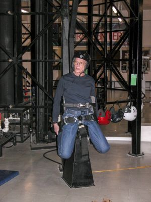 Chuck Skywalker
Chuck Mattox getting ready to try the Zero-Gravity Wall.
Keywords: Izmir;Space Camp Turkey;Turkey March 2006