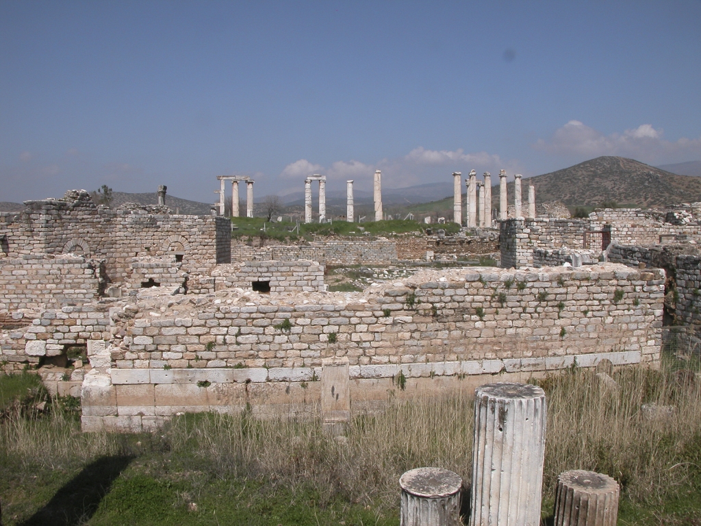 The Temple of Aphrodite
In the late fifth century, after the suppression of a pagan-oriented rebellion against the Eastern Roman Emperor Zeno, the Temple was expanded and converted into a Christian basilica.
Keywords: Aphrodisias