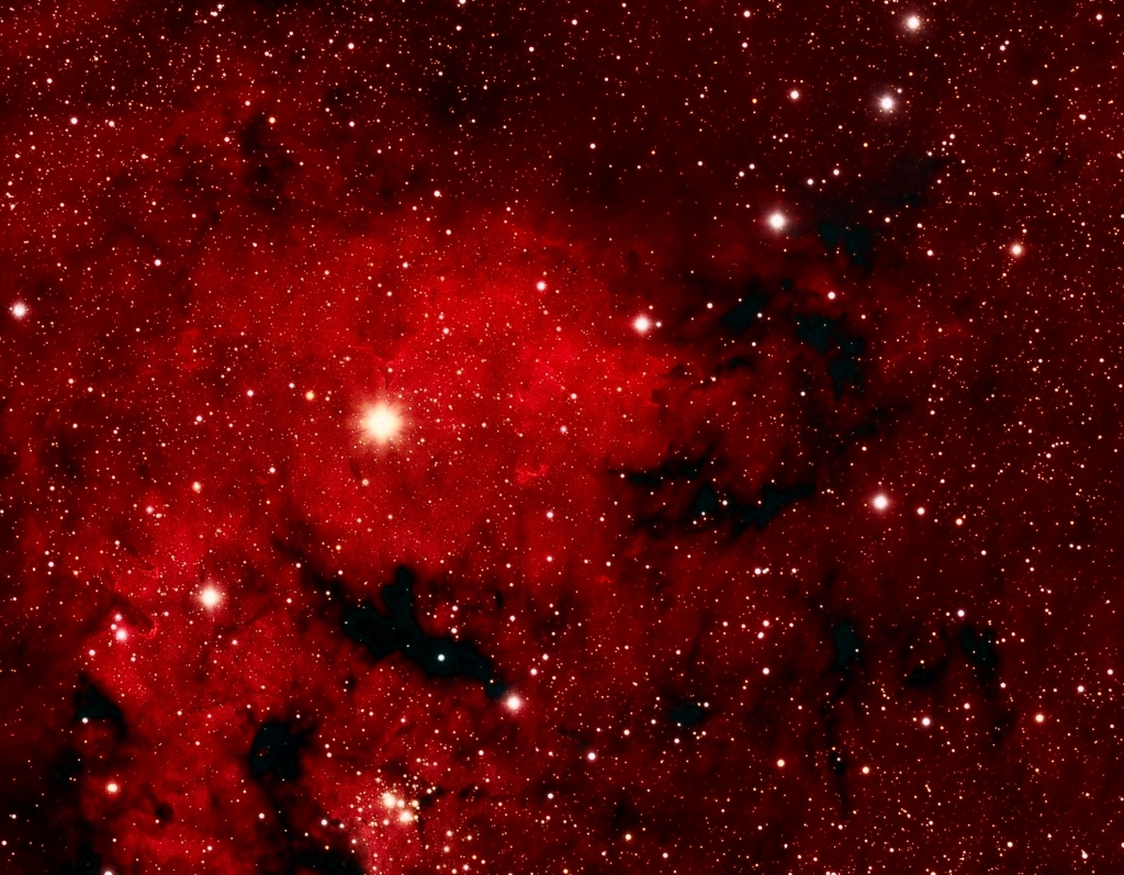 Sharpless 2-171, The Teddy Bear Nebula in Cepheus
An emission nebula, part of a larger nebula designated NGC 7822, about 2900 light years away.

