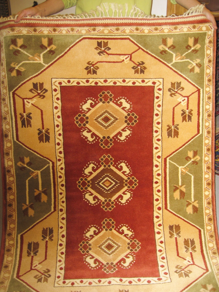 Fruit of the Loom
This is the rug that now graces our living room.
