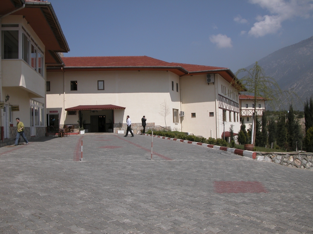 Where Carpets Are Made
Entrance to the Dogus Hali Carpet Factory.
