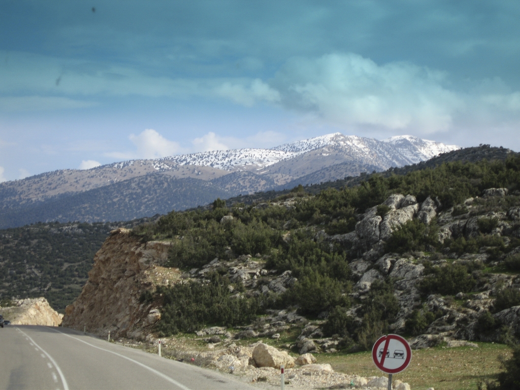 Mountain Highway
In the Taurus Mountains, en route from Denizli to Antalya.
