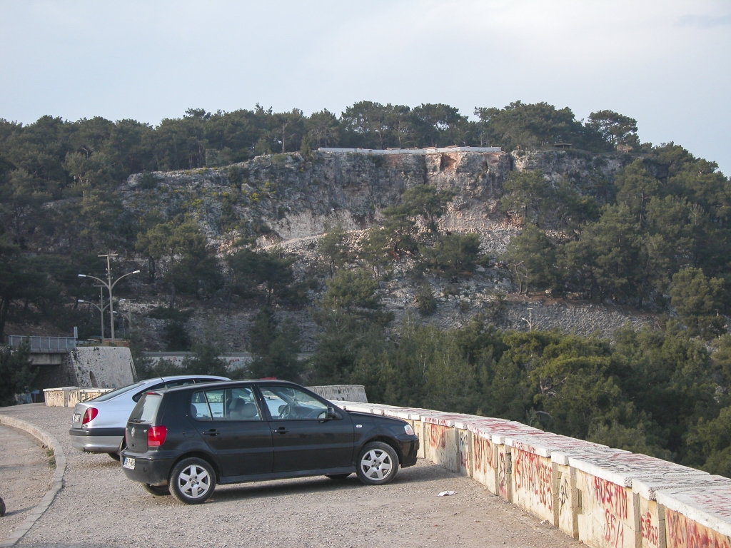 The Heights
Steep cliffs overlook the Mediterranean waterfront at Antalya.
