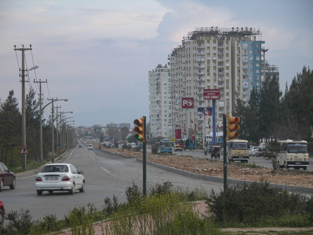 Streets of Antalya
There seemed to be a lot of construction going on.
