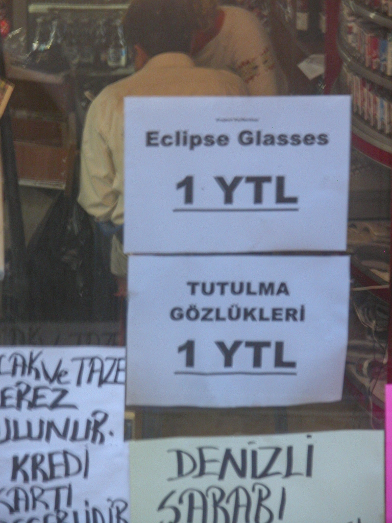 Eclipse Glasses for Sale
Two days before the eclipse, sales are ramping up.
