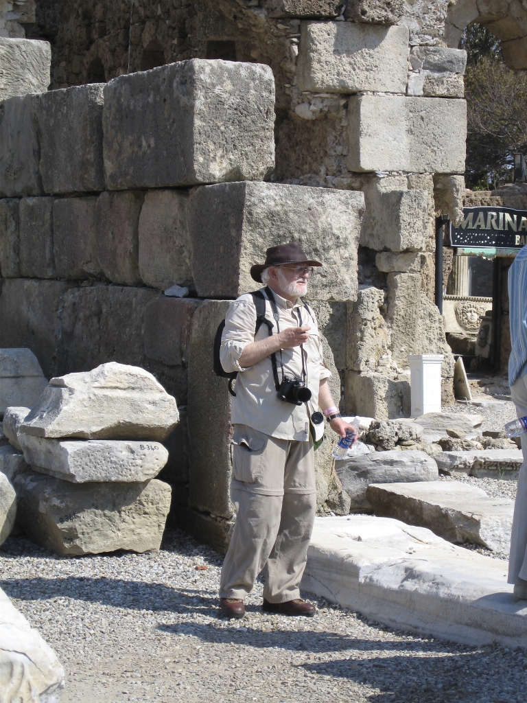 Malefactor
A sinister infidel is caught on camera while attempting to infiltrate the hallowed precincts of the ancient city of Side.
