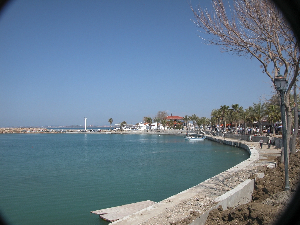 The Waterfront at Side
In Hellenistic and Roman times Side functioned both as  a great commercial entrepot and a pirate base.  The silting-up of its harbor beginning around the 6th century AD, coupled with incursions of Taurus Mountain highlanders and later Arab fleets, caused Side to yield its pre-eminence to Antalya.
