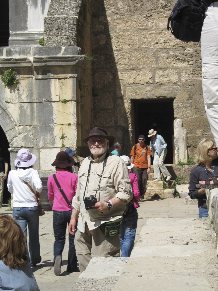 JLF at Aspendos
Another sighting of the intrepid explorer.
