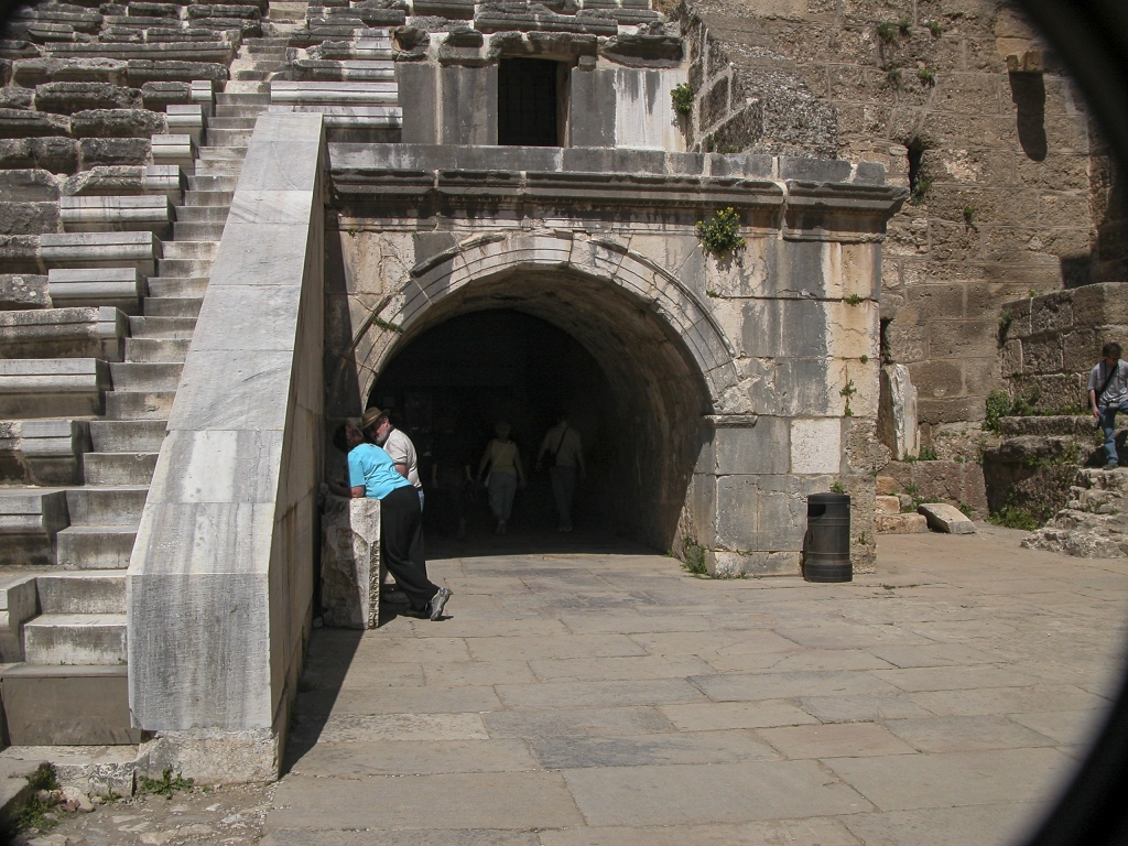 Theatre Entrance
The tunnel shown in the previous picsture leads to this portal.
