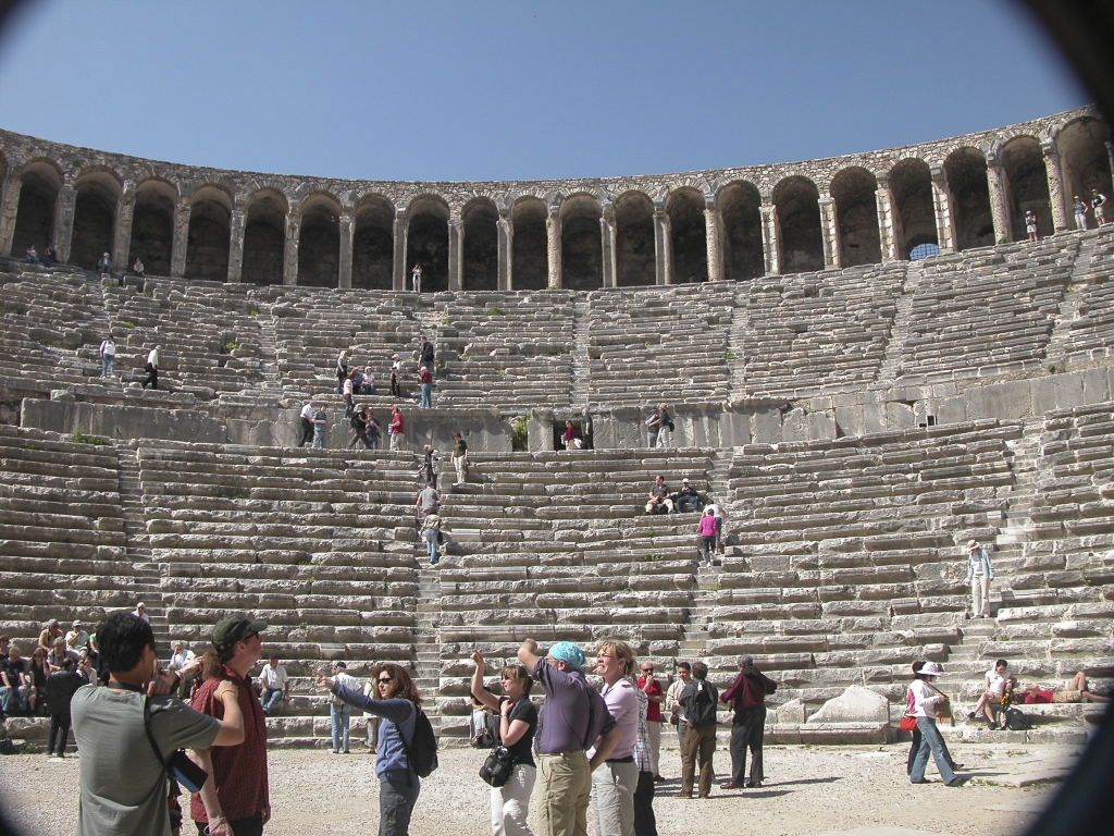 Seats for a Multitude
Sources differ on the seating capacity of the Aspendos Theater - some say 12,000, others 15-20,000.
