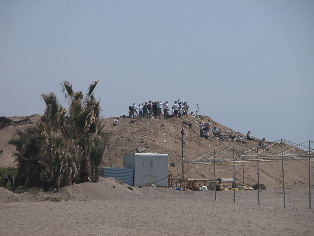 Taking the High Ground
I guess these people figured they could get a better view of the eclipse by being a bit closer to the Sun.
