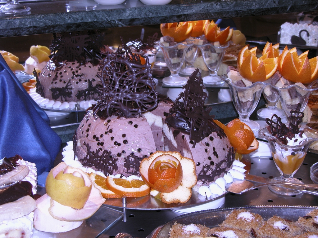 Bombe
I can never see one of these desserts without being reminded of the 1978 movie "Who Is Killing the Great Chefs of Europe," in which each of the chefs is murdered in a manner befitting his or her culinary specialty.
