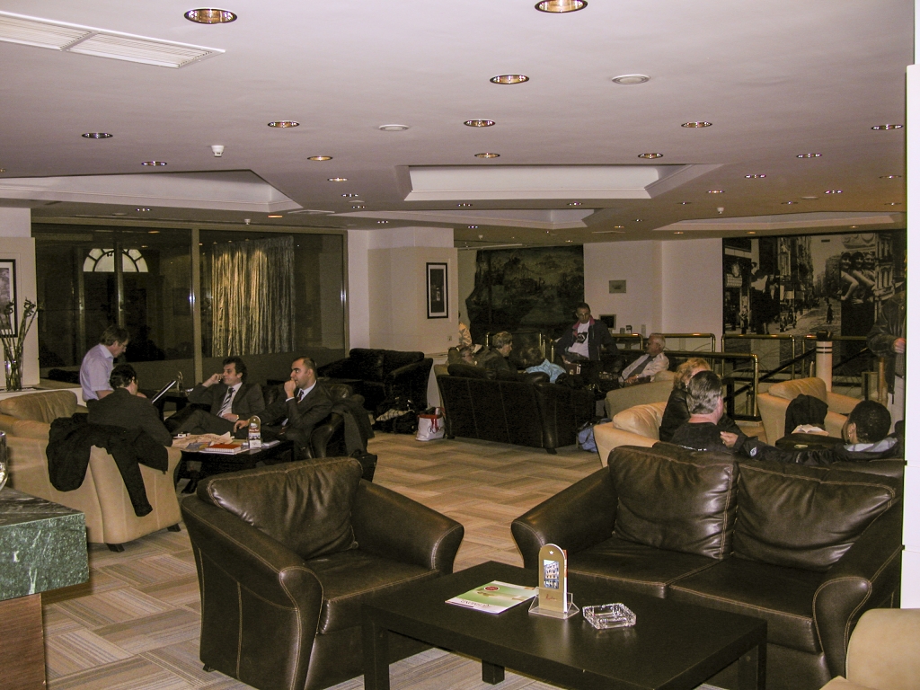 Richmond Hotel Lobby
Located on Istiklal Street in the Beyoĝlu district of Istanbul,  the Richmond was well-placed to optimize our navigation of the city.

