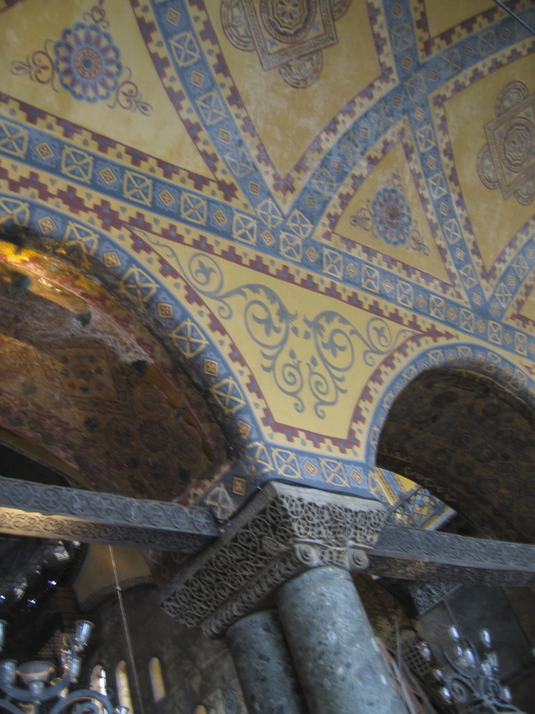 Ceiling Detail
In the Empress' Loge.
