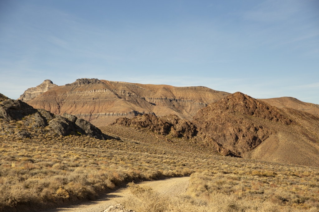 The Road to Titus Canyon
The road seems deceptively smooth until you actually try to drive on it.
