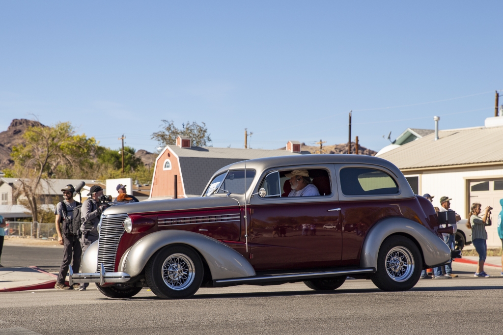 Out of the '30s
A Chevrolet Master Deluxe, vintage around 1938.
