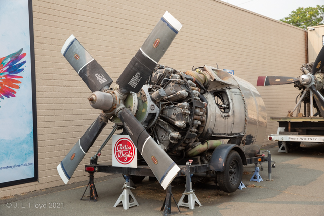 Double Cyclone
Powerplant for Douglas A1B Skyraider attack plane: Wright R-3350-26WA Duplex-Cyclone 18-cylinder air-cooled radial piston engine, 2,700 hp (2,000 kW)
