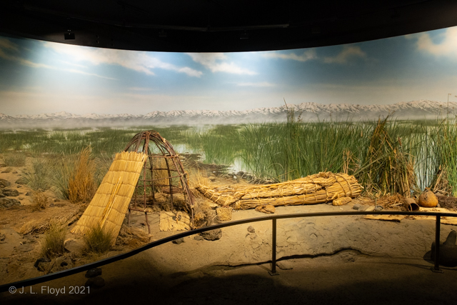 Lakeside Shelter
Northern Paiute campground, first stop in the Spirit of the West exhibit.
