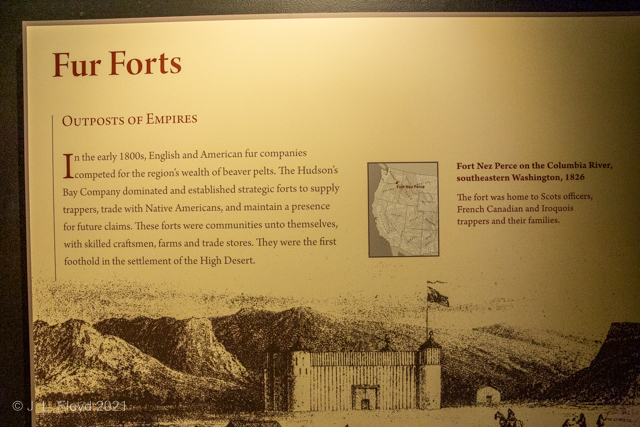 Fort Nez Perce
Scots officers, French Canadian and Iroquois fur trappers manned the fort, which was named for what was presumably the dominant local Native American tribe, upon whose lands the fort was encroaching.
