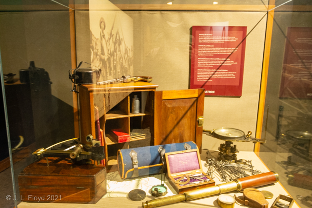 Assay Office Accoutrements
This appears to represent an office where mining claims were evaluated and their worth assessed, so that the office owner could falsify their value and buy them up for a song and a dance.
