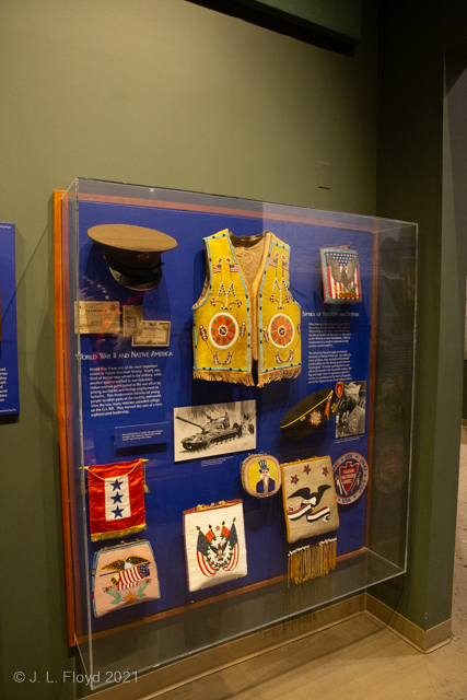 Native American Patriots in WWII
"Nearly one-third of Indian men served in the military, while another quarter worked in war industries. Indian women participated in the war effort by joining auxiliaries and finding employment in factories." ...
