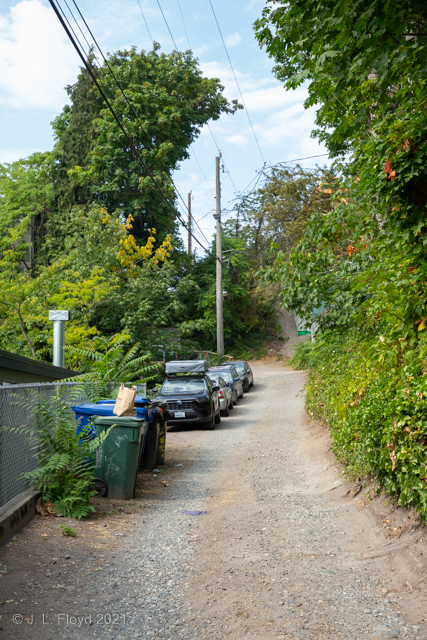 Fremont Lane
A narrow unpaved path that leads to heaven knows where.
