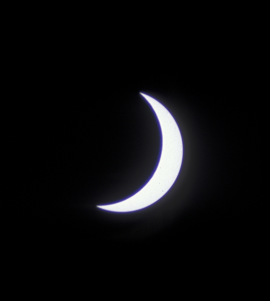 Post-Totality 4
At this point I ran out of film, so I didn't make it to Fourth Contact with the post-totality images.
