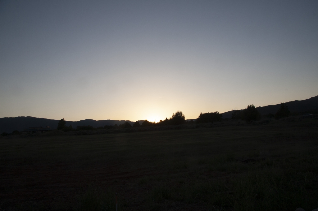 Sundown
Taken just after sunset, this unfiltered shot provided a fitting conclusion to the eclipse experience.
