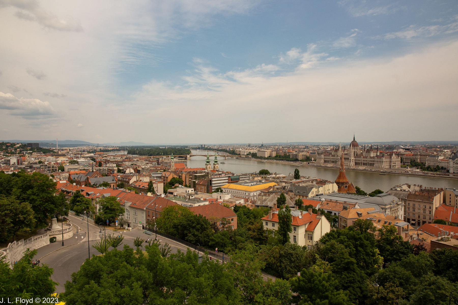 Overlooking Budapest Overlooking Budapest