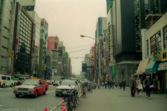 Shoppers on the Ginza