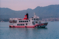 Ferryboat near Miya Jima