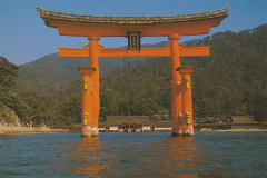 Floating Torii at High Tide