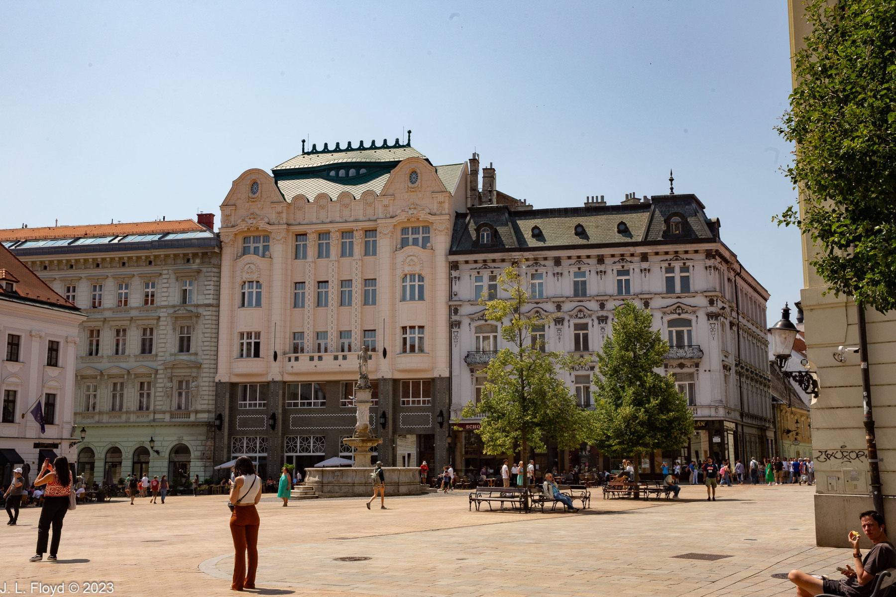 Main Square, west side Main Square, west side