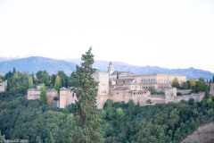 Alhambra at sunset