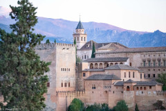 Telephoto view of the Alhambra