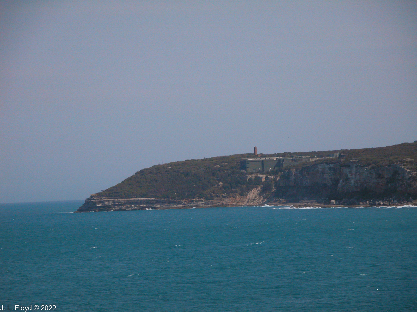 View of south harbour from north Sydney