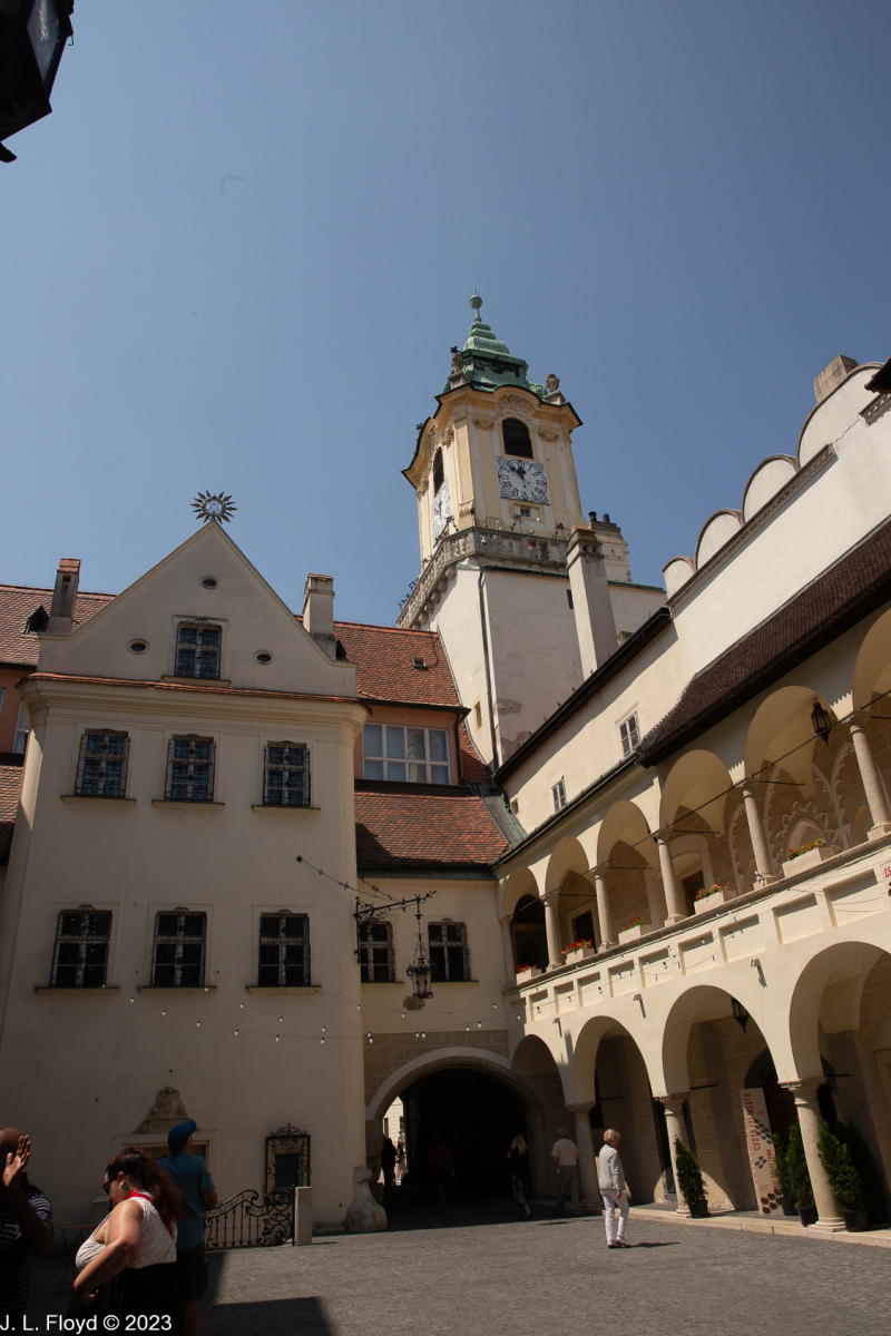Entrance to Old Town Hall Courtyard Entrance to Old Town Hall Courtyard