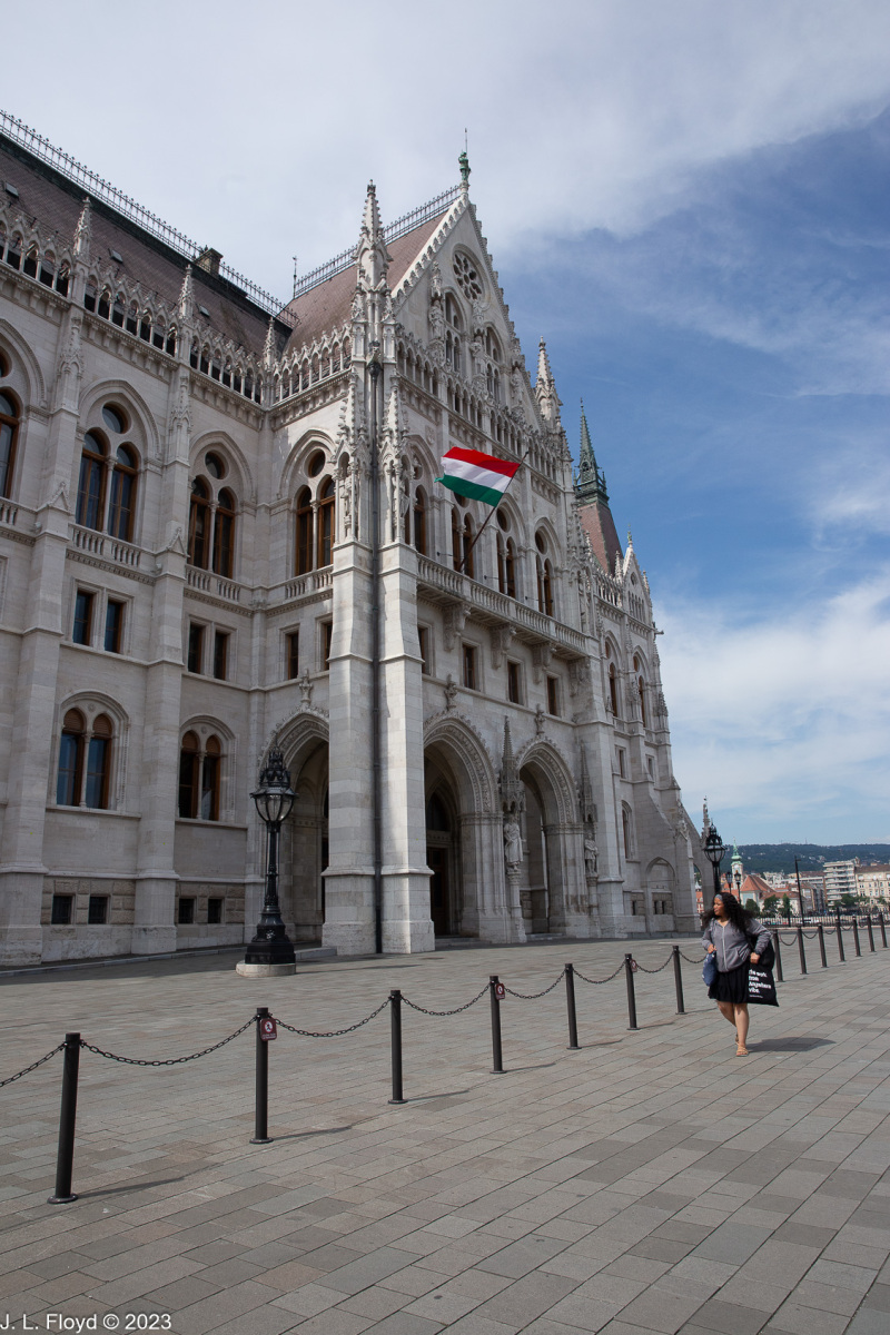 Hungarian Parliament - North side Hungarian Parliament - North side