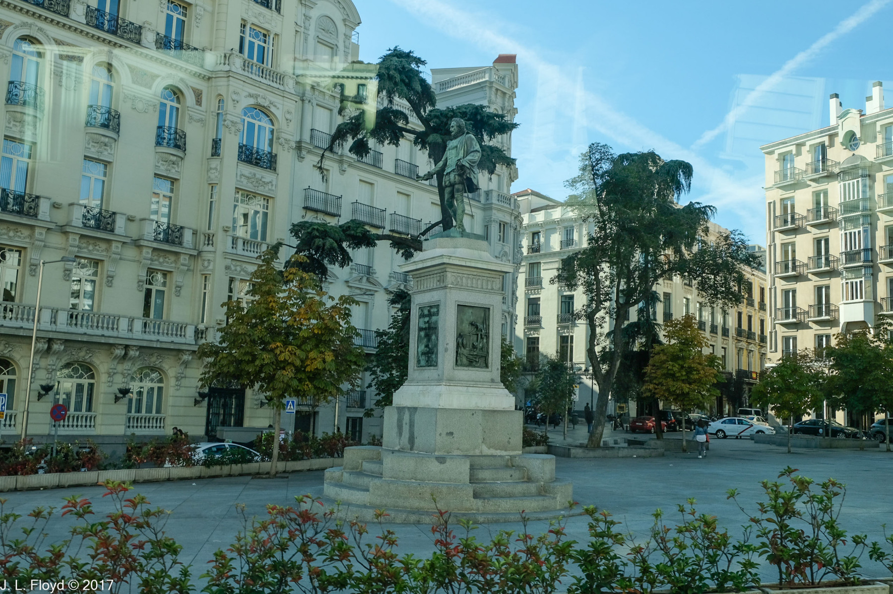 Statue of Miguel Cervantes