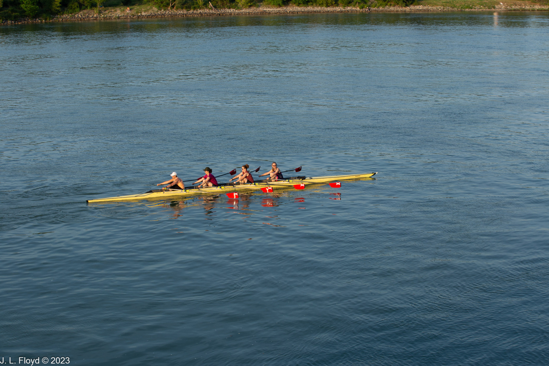 Women's sculling crew