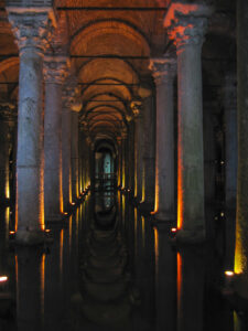 Istanbul, March 30, 2006:  The Basilica Cistern