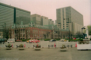Tokyo Station and the Ginza, April 11, 1996