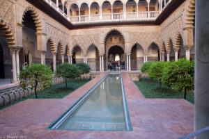 Seville, November 7, 2017:  The Alcázar