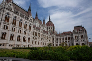 Budapest, June 17, 2023:  Parliament and Kossuth Square