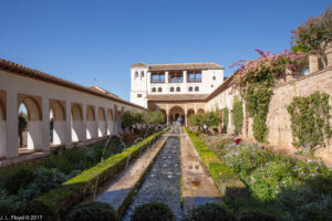 Granada, November 9, 2017 — The Alhambra, from the Gardens to the Generalife