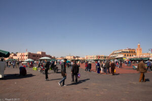 Marrakesh, November 15, 2017:  The Perils of the Jemaa el-Fnaa