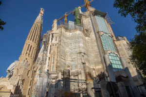 Barcelona, November 20, 2017:  La Sagrada Familia